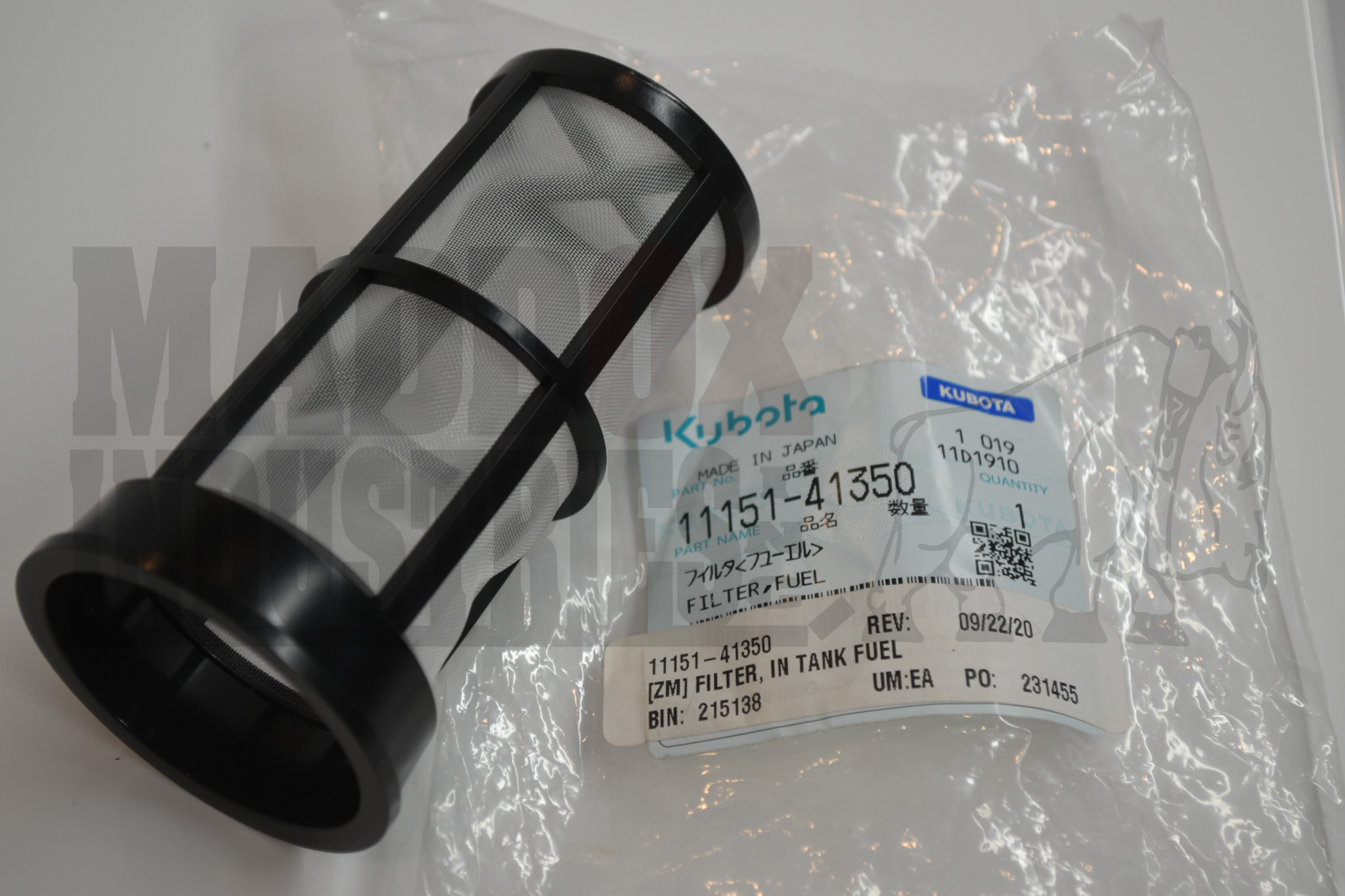 Kubota 11151-41350 Fuel Tank